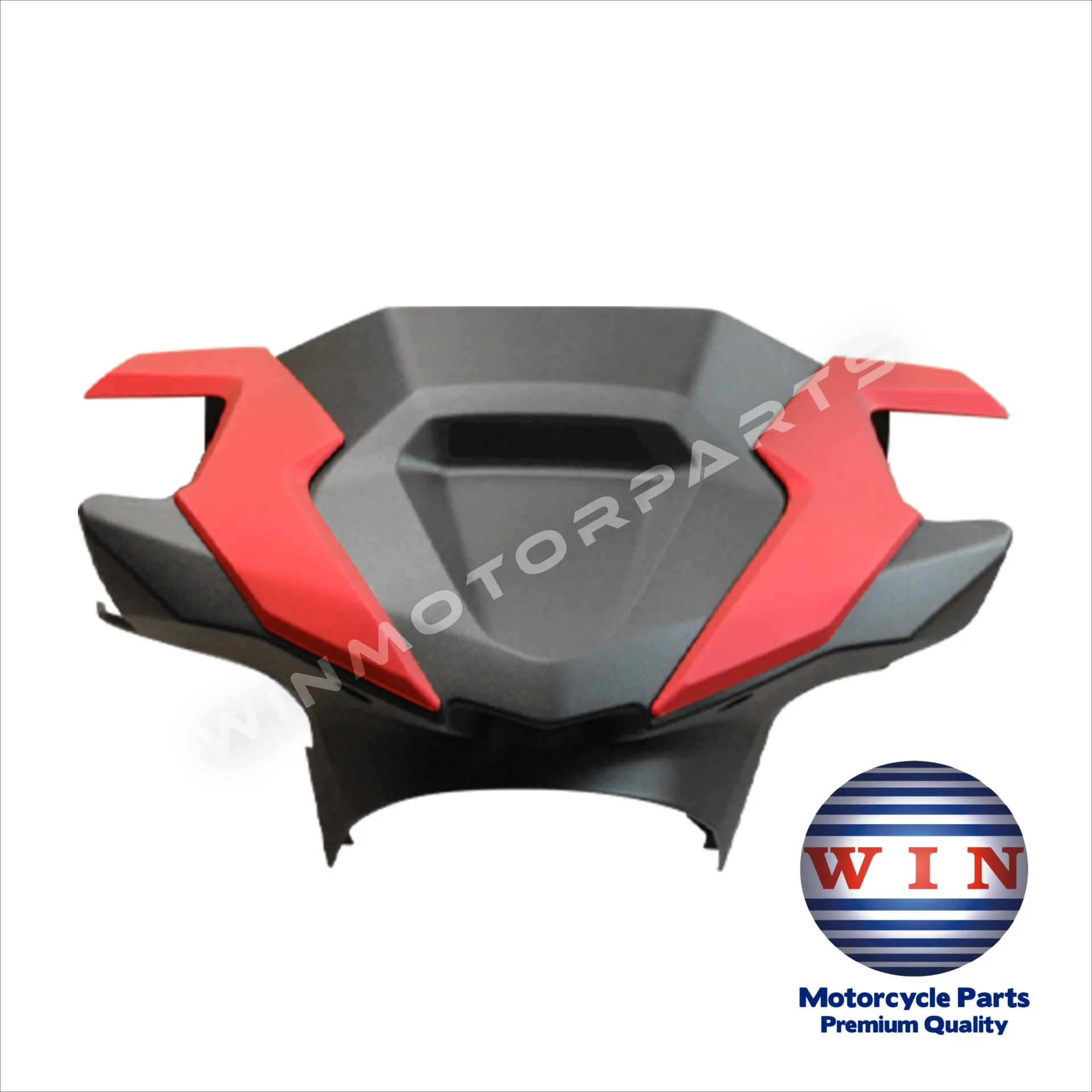 FRONT HANDLE COVER VARIO 160 + ACC MERAH DOFF